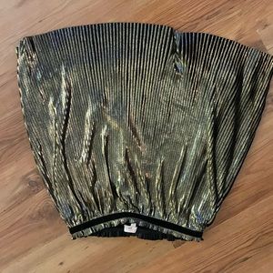 Gianni Bini Gold skirt